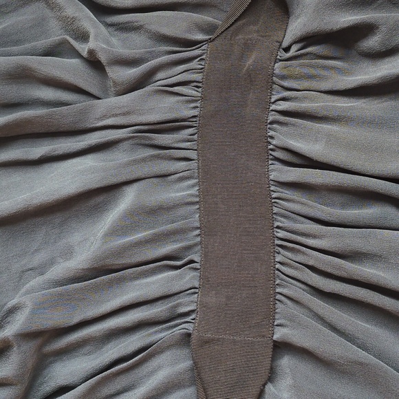 Anthropologie 100% Silk Adelaide Dress By Laurel Size 0 - Picture 8 of 11